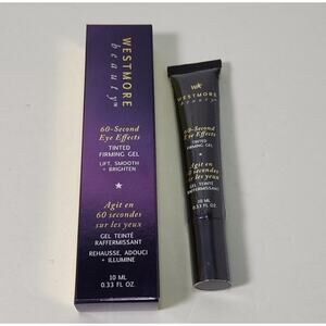 Westmore Beauty 60 Second Eye Effects Tinted Firming Gel 0.33 OZ Smooth Brighten